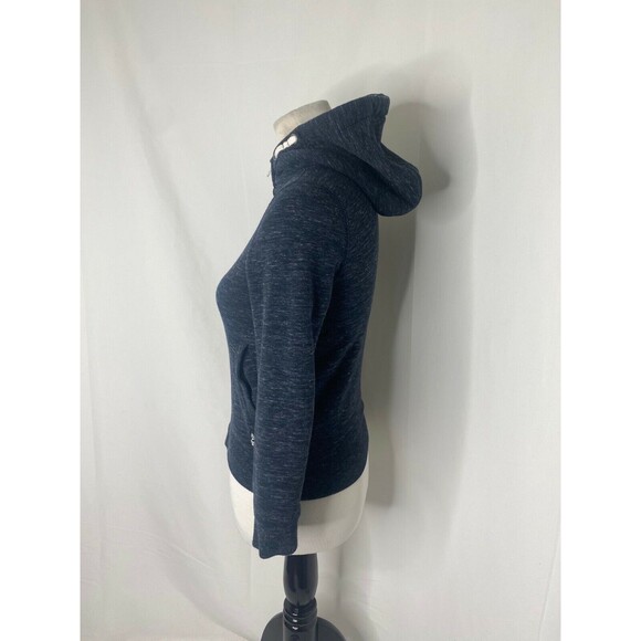 H&M Boy's Hoodie Blue Sharpa Lined Full Zip High Neck Outerwear Size Medium - Picture 5 of 8